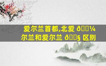 爱尔兰首都,北爱 🐼 尔兰和爱尔兰 🐧 区别